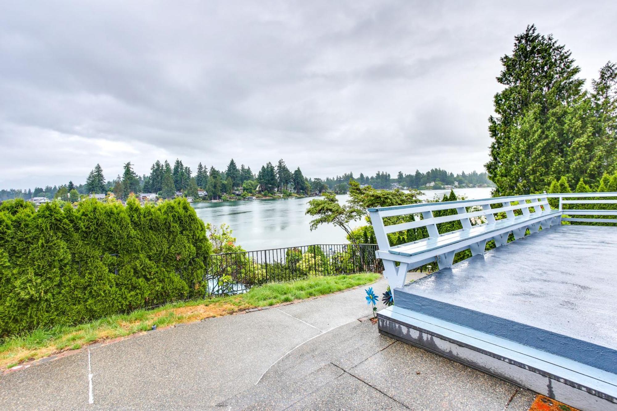 Tacoma Home On Steilacoom Lake With Dock! Exterior foto